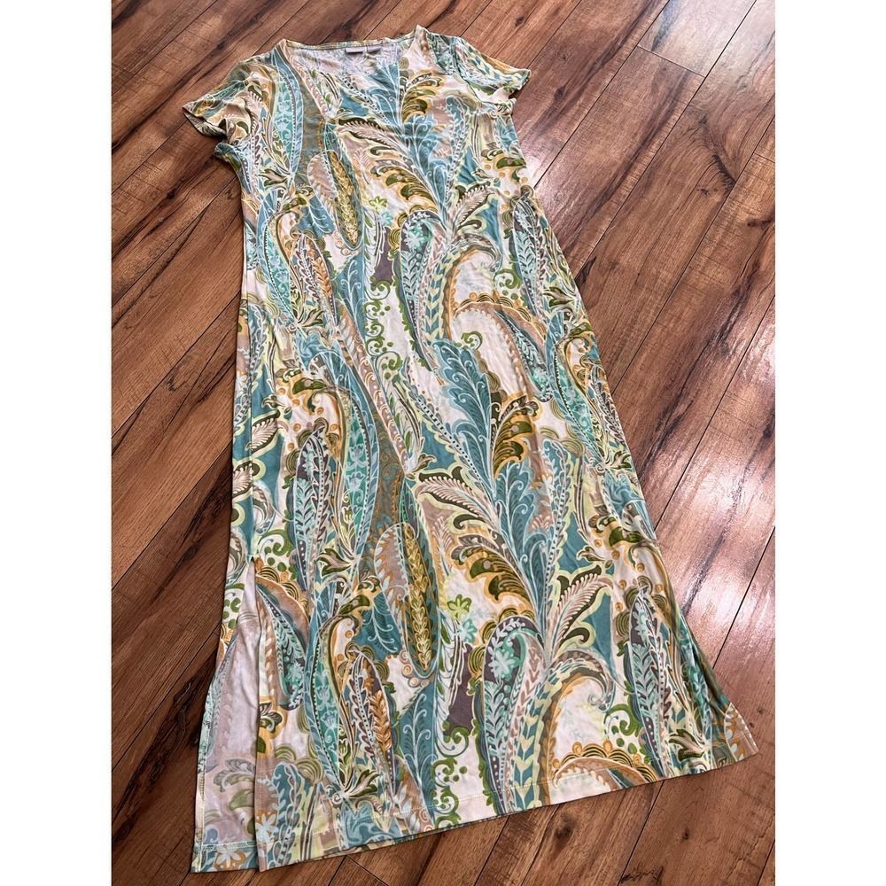 Chico's Multi-Color Paisley Maxi Dress